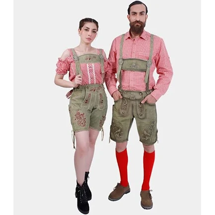 زي زوجين مزارعين