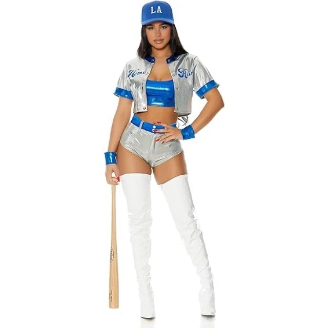 Women's Baseball Player Costume